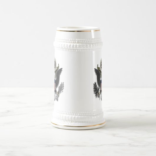 Amerikaanse adelaar E Pluribus Unum Bierpul (Center)