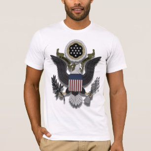Amerikaanse adelaar E Pluribus Unum T-shirt