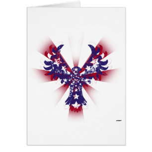 Amerikaanse adelaar en stripes