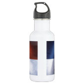 Amerikaanse adelaar en vlag waterfles (Achterkant)