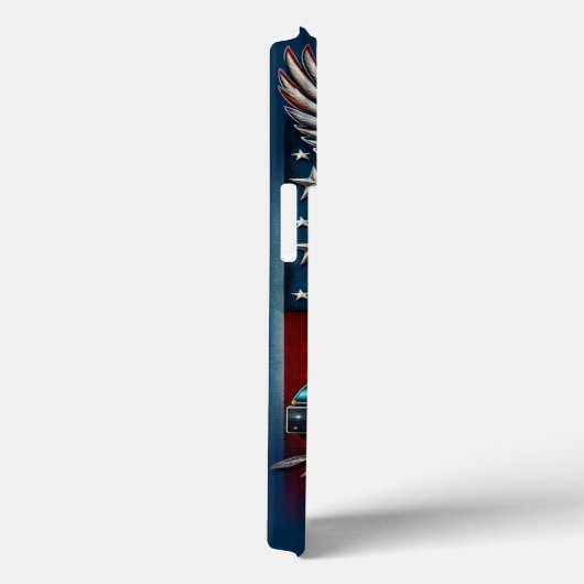 Amerikaanse Adelaar en Vrachtwagen, Vet & Patriott Case-Mate iPhone Case (Achterkant / Rechts)