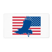 Amerikaanse adelaar etiket (Voorkant)