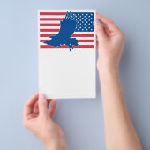 Amerikaanse adelaar flyer (Hand)