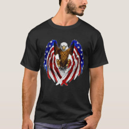 Amerikaanse Adelaar Frontaal T-shirt