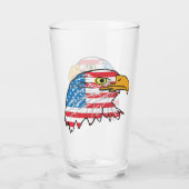 Amerikaanse adelaar glas (Achterkant)