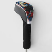 Amerikaanse adelaar golfheadcover (Schuin)