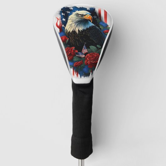 Amerikaanse adelaar golfheadcover (Voorkant)