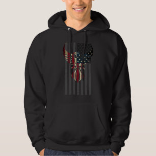 Amerikaanse adelaar hoodie