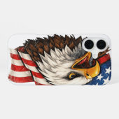 Amerikaanse Adelaar iPhone 16 Hoesje (Achterkant horizontaal)