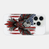 Amerikaanse Adelaar iPhone Hoesje (Achterkant horizontaal)