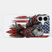 Amerikaanse Adelaar iPhone Hoesje (Achterkant horizontaal)