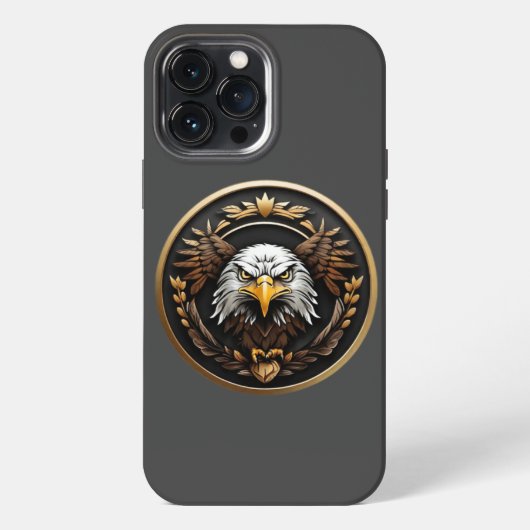 Amerikaanse adelaar iPhone hoesje (Achterkant)