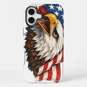 Amerikaanse Adelaar iPhone 16 Plus Hoesje