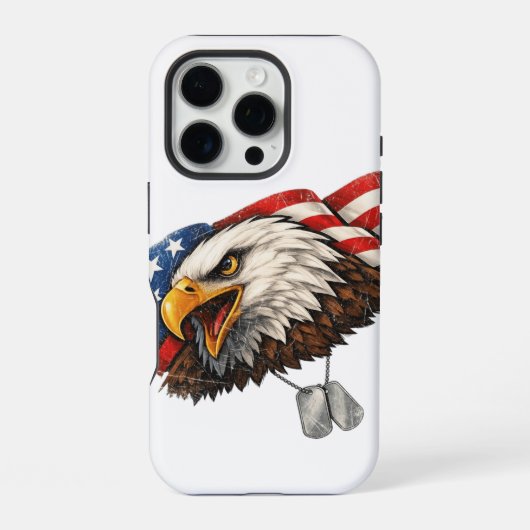 Amerikaanse Adelaar iPhone Hoesje (Achterkant)