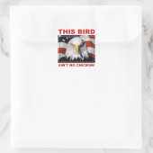 Amerikaanse Adelaar Is Geen Kip Sticker Stickers (Tas)