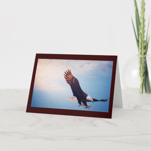 Amerikaanse adelaar kaart (Voorkant)