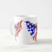 Amerikaanse adelaar koffiemok (Voorkant links)