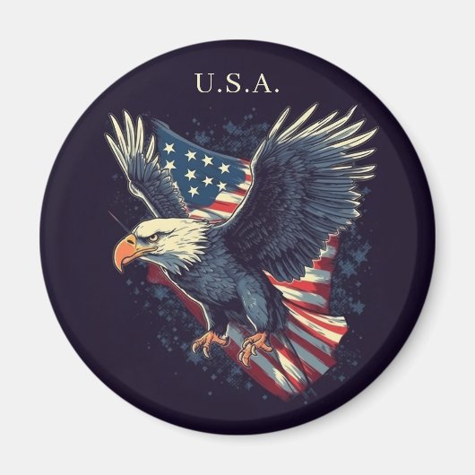 Amerikaanse adelaar magneet (Voorkant)