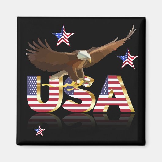 Amerikaanse adelaar magneet (Voorkant)