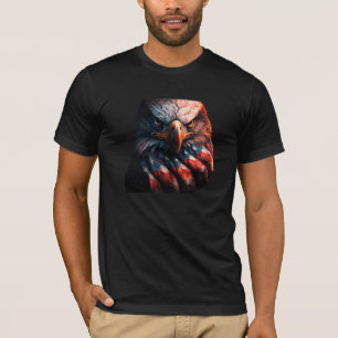 Amerikaanse Adelaar – Majestueus Symbool van Vrijh T-shirt