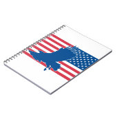 Amerikaanse adelaar notitieboek (Linkerzijde)