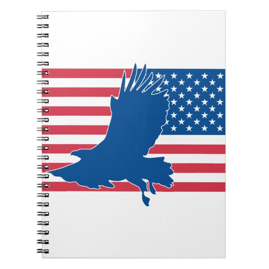 Amerikaanse adelaar notitieboek (Voorkant)