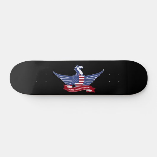 Amerikaanse adelaar persoonlijk skateboard (Horizontaal)