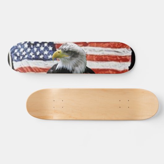 amerikaanse adelaar persoonlijk skateboard (Horizontaal)