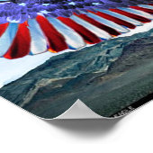 Amerikaanse adelaar poster (Hoek)