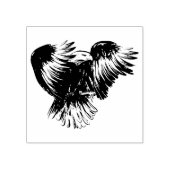 Amerikaanse adelaar rubberstempel (Afrduk)