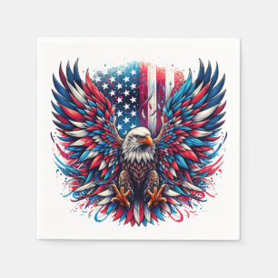 Amerikaanse adelaar servet