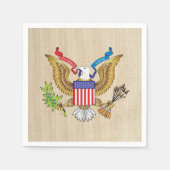 Amerikaanse adelaar servet (Voorkant)