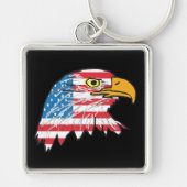 Amerikaanse adelaar sleutelhanger (Voorkant)