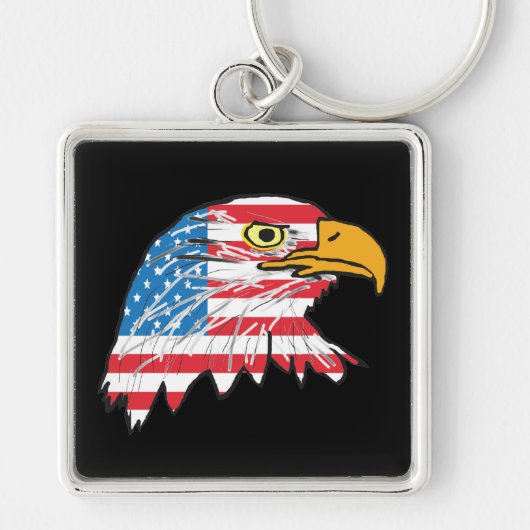 Amerikaanse adelaar sleutelhanger (Voorkant)