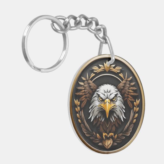 Amerikaanse adelaar sleutelhanger (Voorkant Links)