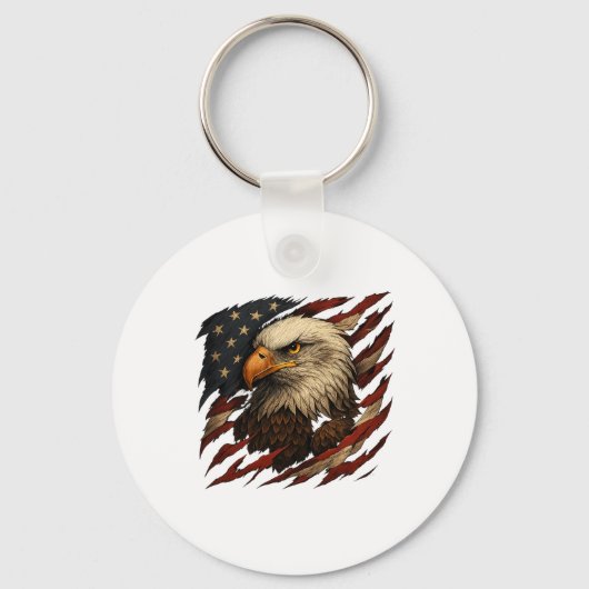 Amerikaanse Adelaar Sleutelhanger (Voorkant)