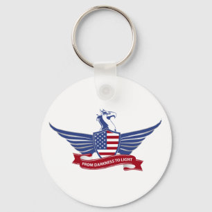 Amerikaanse adelaar sleutelhanger