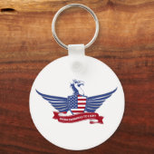 Amerikaanse adelaar sleutelhanger (Voorkant)