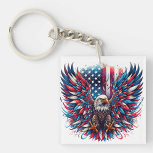 Amerikaanse adelaar sleutelhanger