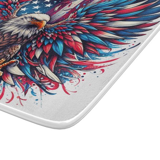 Amerikaanse adelaar snijplank (Hoek)