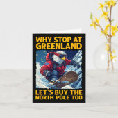 Amerikaanse adelaar snowboarden in Groenland en No Kaart (Gele Bloem)