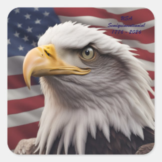 Amerikaanse Adelaar Sticker