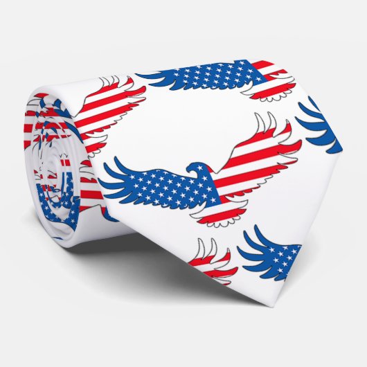 Amerikaanse Adelaar stropdas (Opgerold)