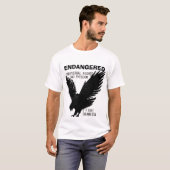 Amerikaanse adelaar t-shirt (Voorkant volledig)