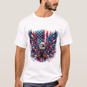 Amerikaanse adelaar t-shirt