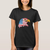 Amerikaanse adelaar t-shirt (Voorkant)