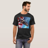 amerikaanse adelaar t-shirt (Voorkant volledig)