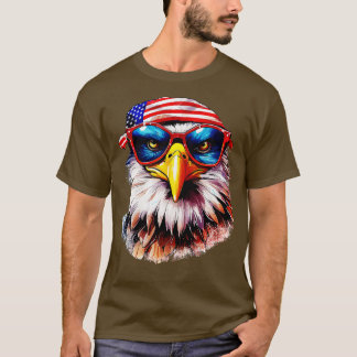 Amerikaanse adelaar t-shirt
