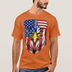 Amerikaanse adelaar t-shirt