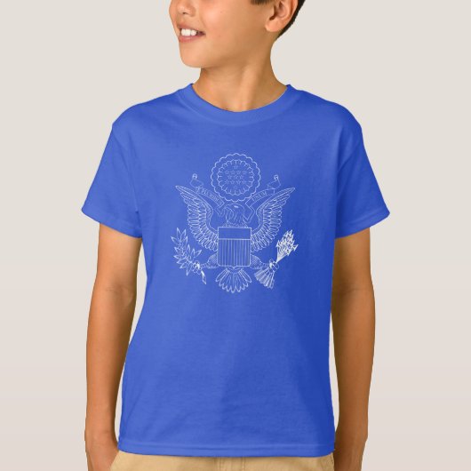 Amerikaanse adelaar t-shirt (Voorkant)
